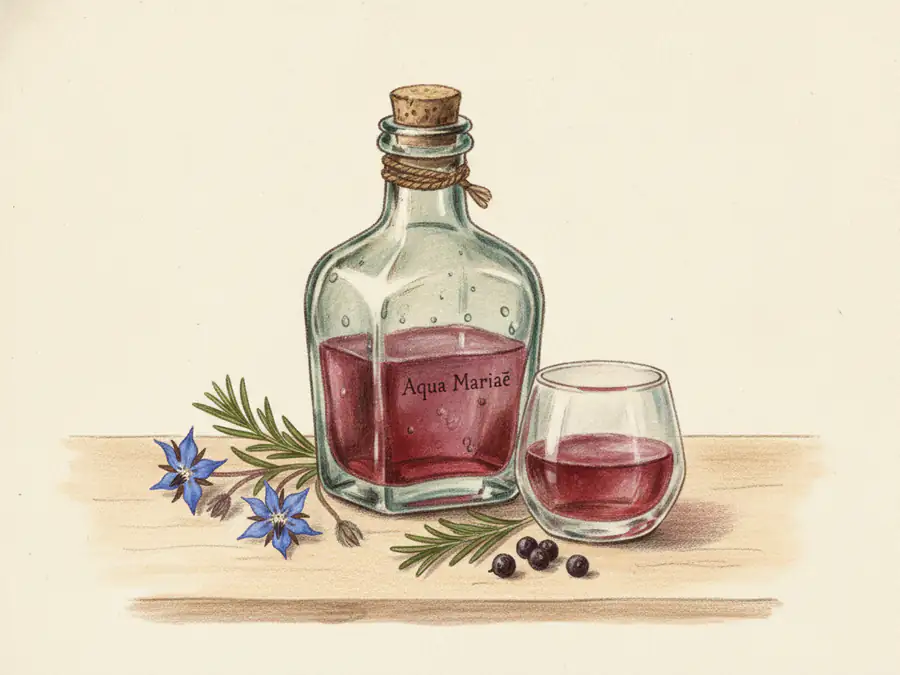Aqua Mariæ — illustration