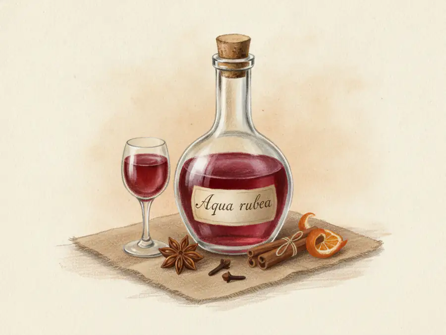 Aqua rubea — illustration