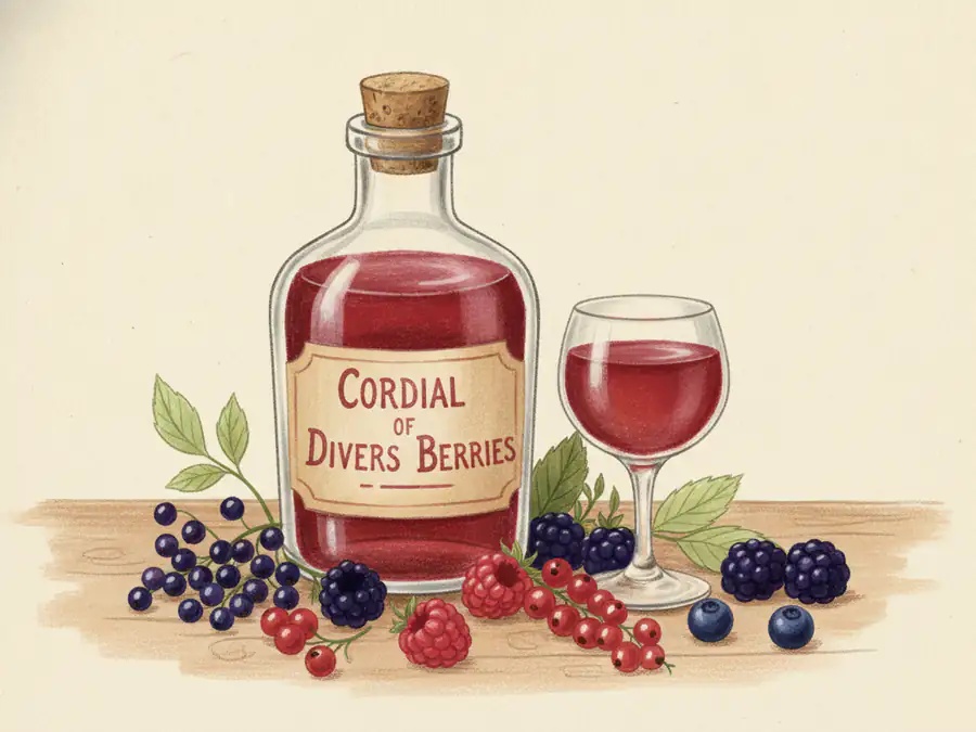 Cordial of Divers Berries — illustration