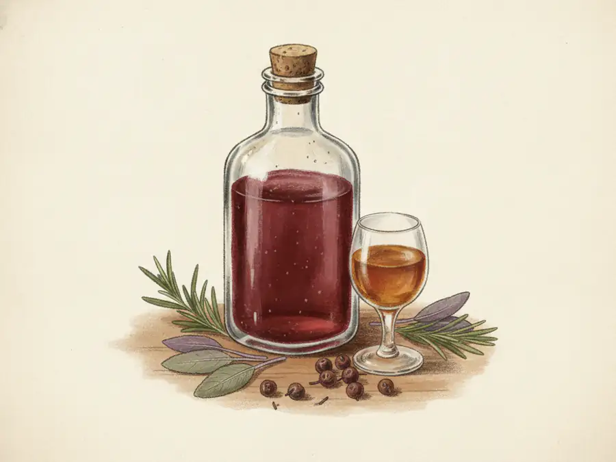 To make Aqua composita for a surset. — illustration