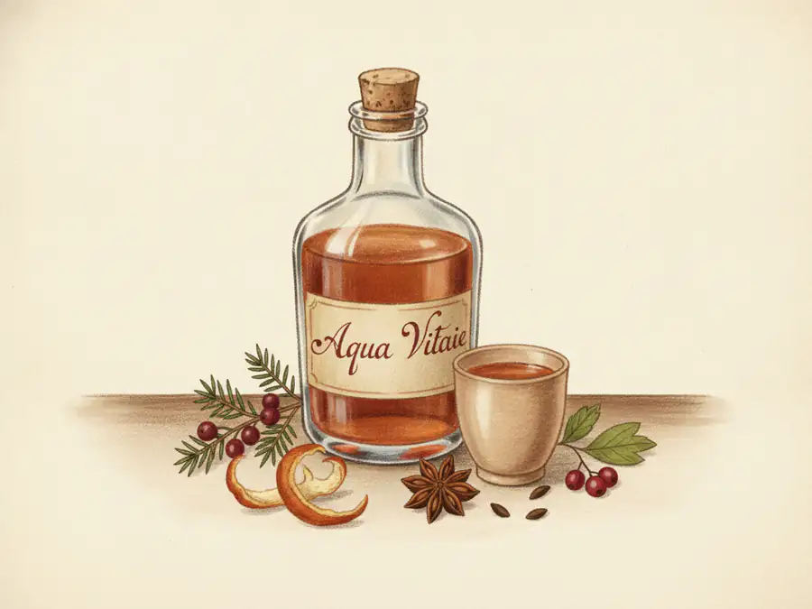 To make the water of life. — illustration